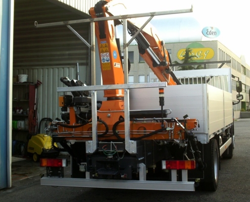 Grue Monte Arriere Utilitaire Carrosserie Sensi