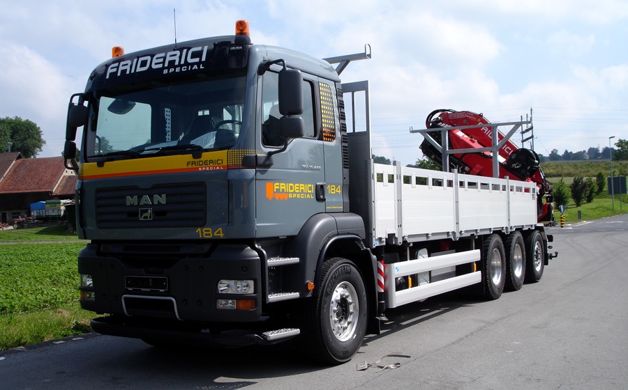 Montage Grue Camion Carrosserie Sensi