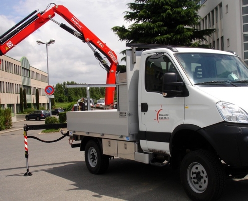 Montage Grues Fassi Utilitaire Carrosserie Sensi