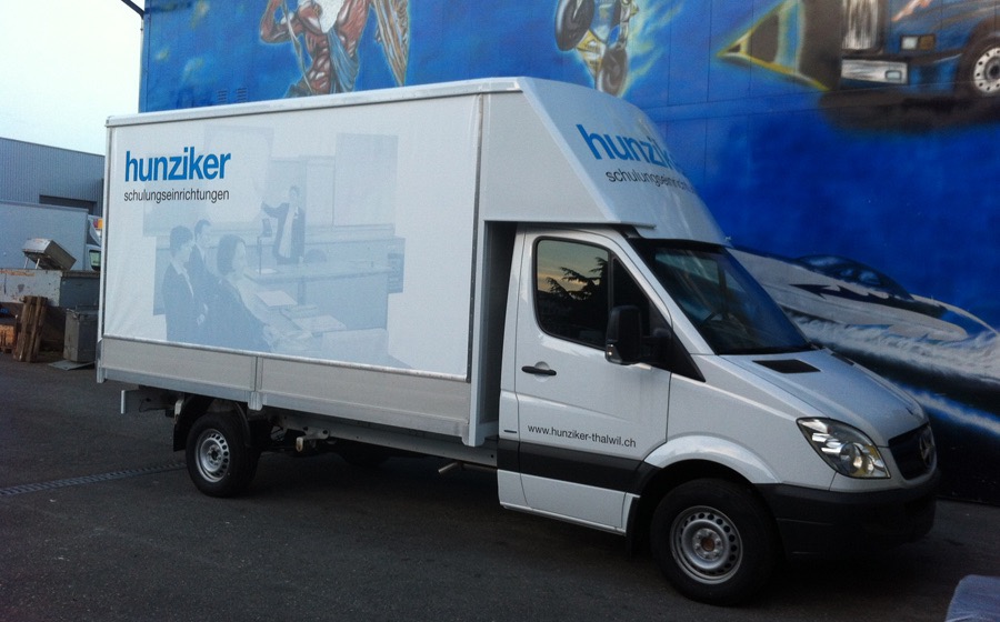 Pont Bache Covering Publicitaire Carrosserie Sensi