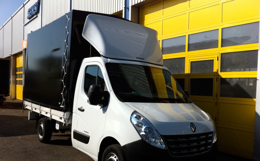 Pont Bache Noir Utilitaire Carrosserie Sensi