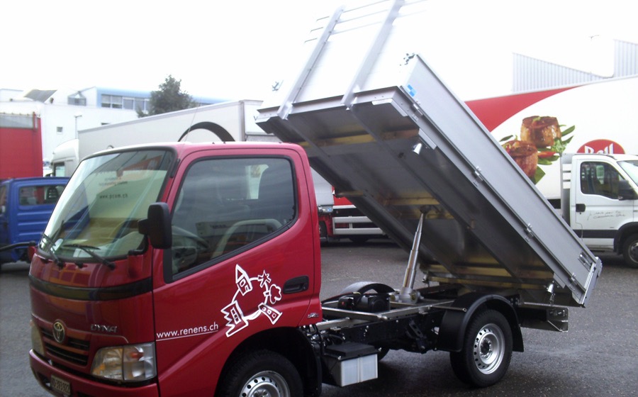 Pont Basculant Aluminium Utilitaire Carrosserie Sensi