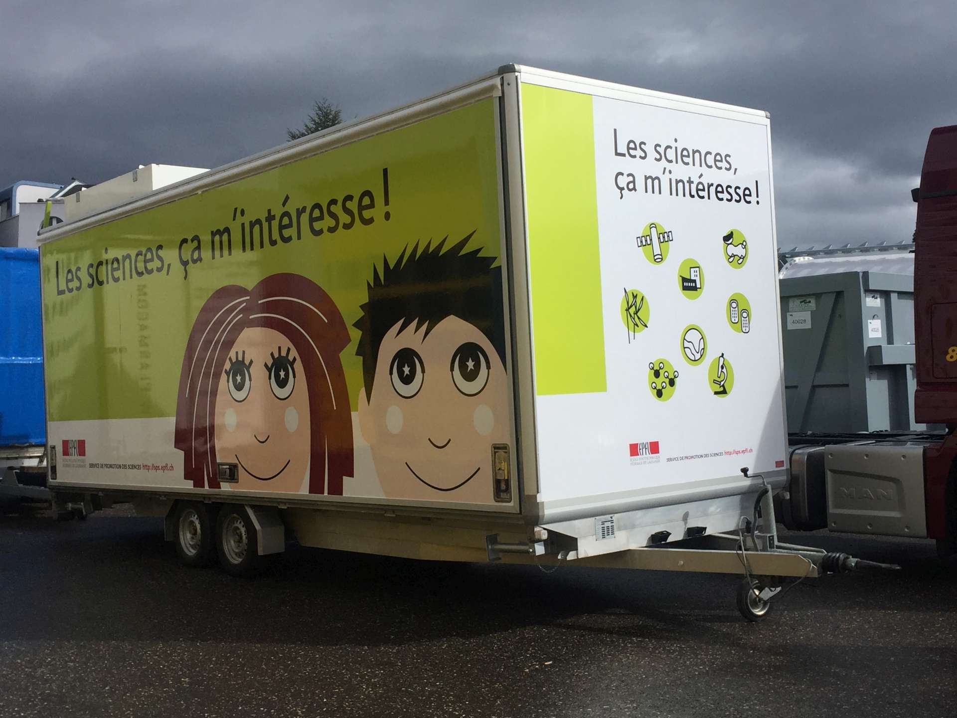 Remorque Promotion Sciences Carrosserie Sensi