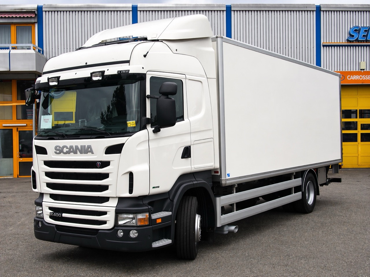 Caisse Demenageuse Scania Sensi