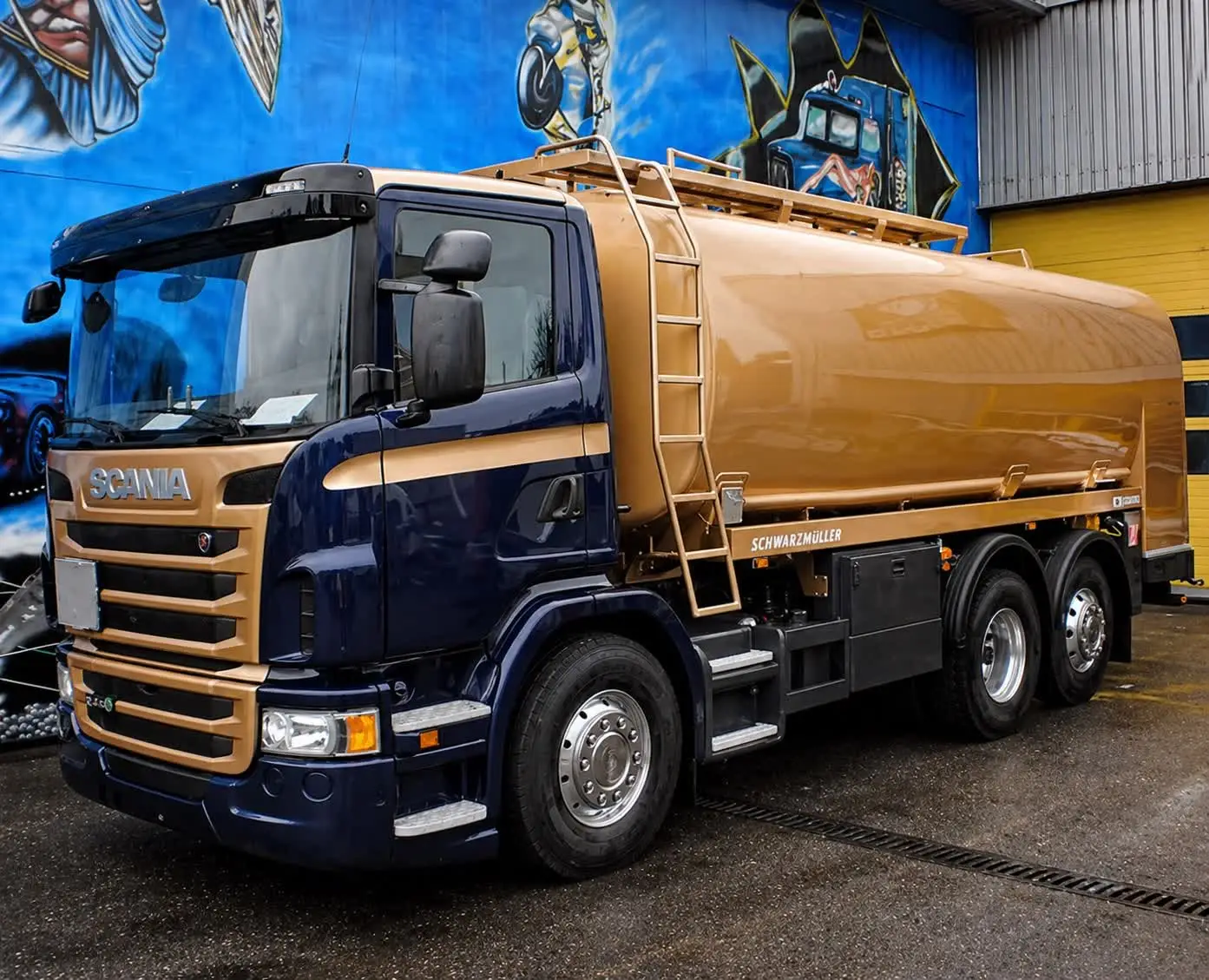 Poid Lourd Camion Citerne Scania Carrosserie Sensi Sensi - Poid lourd camion citerne scania carrosserie sensi