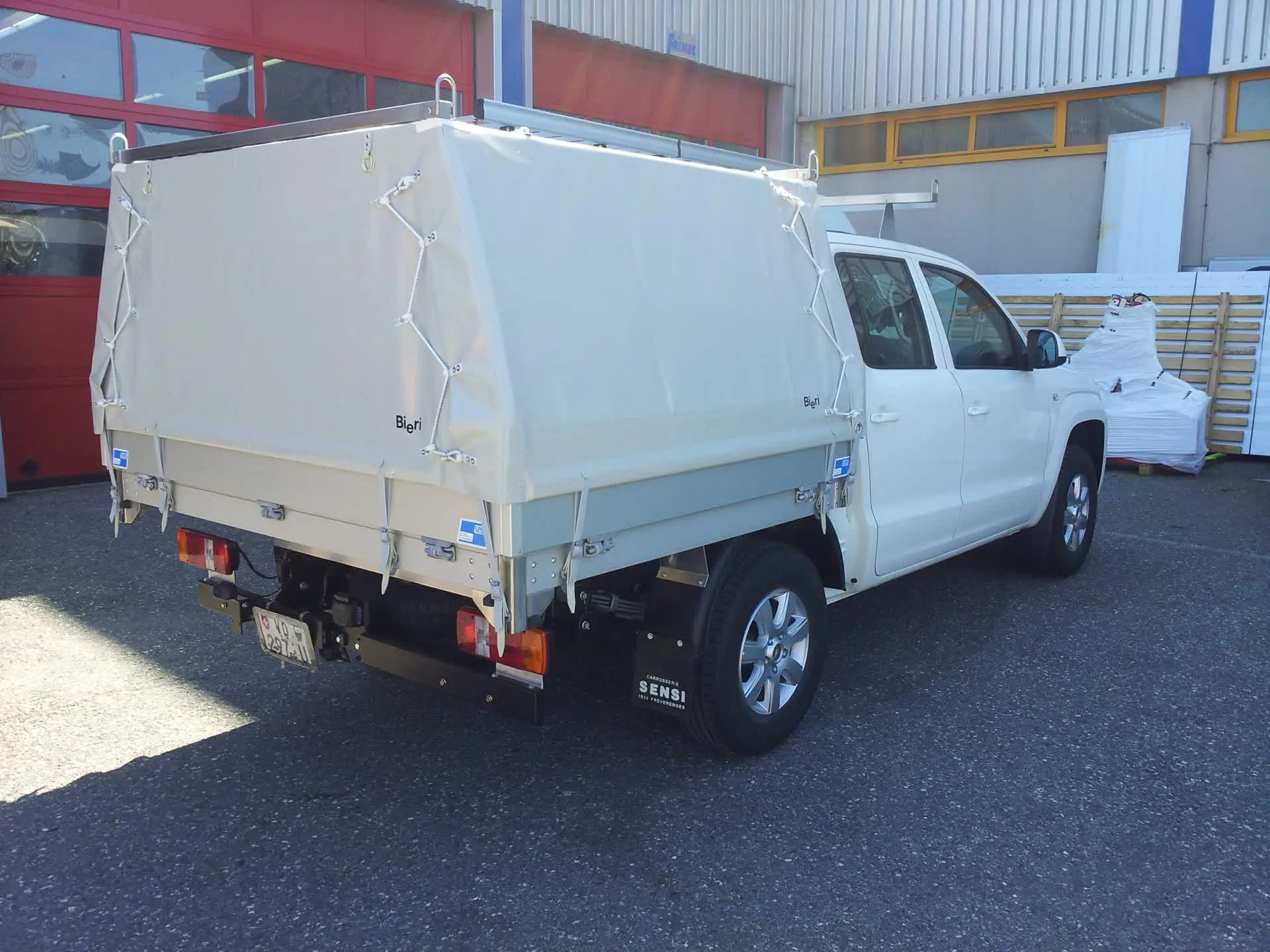 Ponts Baches Pickup Bache Blanche Carrosserie Sensi Sensi - Ponts baches pickup bache blanche carrosserie sensi