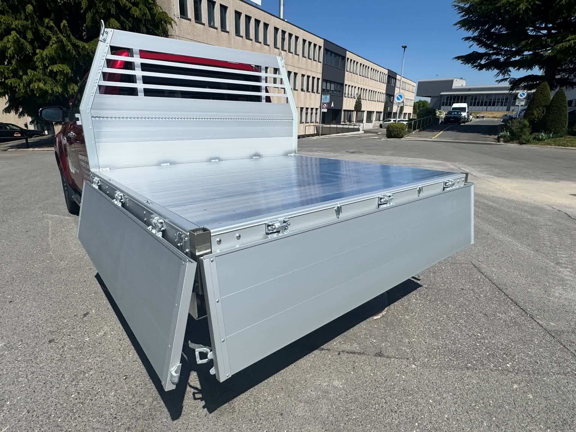Ponts Fixes Plateau Aluminium Ouverture Ridelles Carrosserie Sensi
