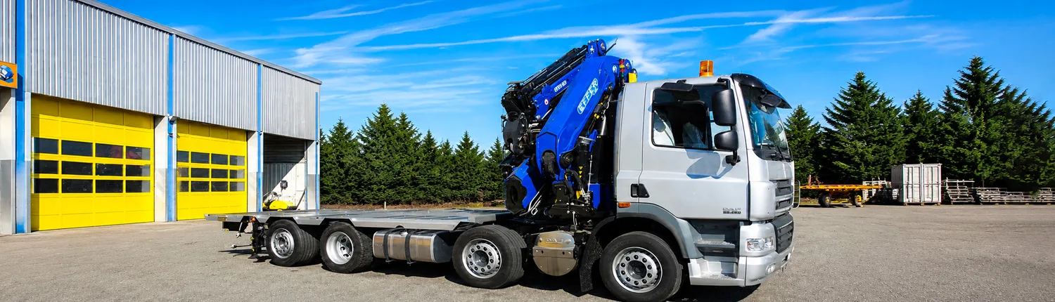 Sensi - Grue bleue carrosserie sensi