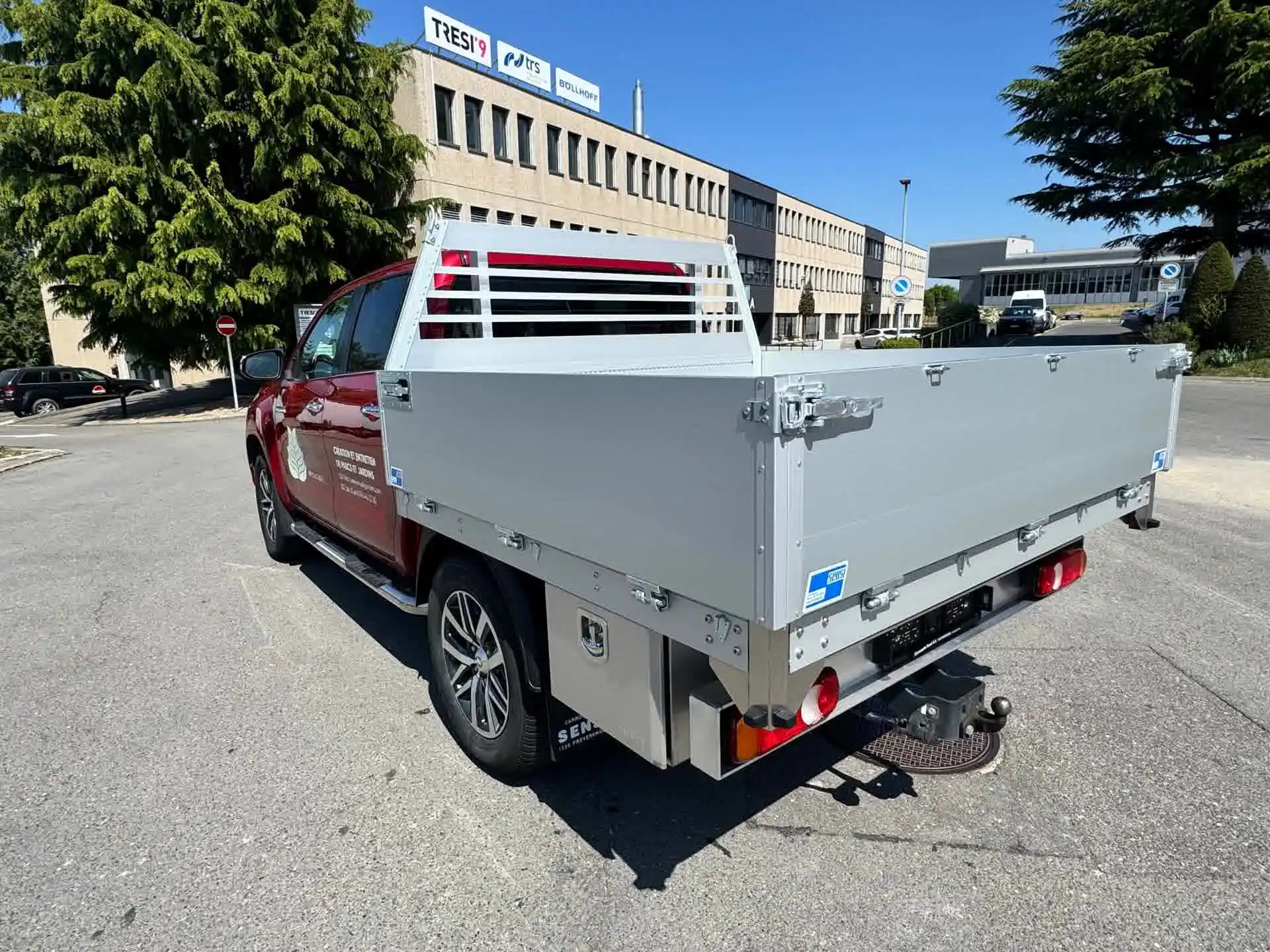 Ponts Fixes Pickup Plateau Aluminium Double Cabine Carrosserie Sensi Sensi - Ponts fixes pickup plateau aluminium double cabine carrosserie sensi